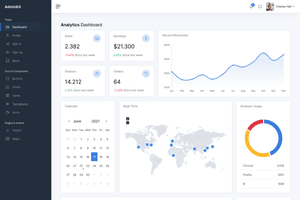 Free Bootstrap 5 Admin Template - AdminKit